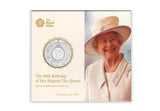 2016 UK Queen's 90th Birthday £5 BU Pack - Unopened