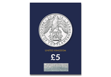 2019 Falcon of the Plantagenets CERTIFIED BU £5 Coin - The Westminster Collection International