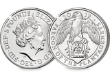 2019 Falcon of the Plantagenets CERTIFIED BU £5 Coin - The Westminster Collection International