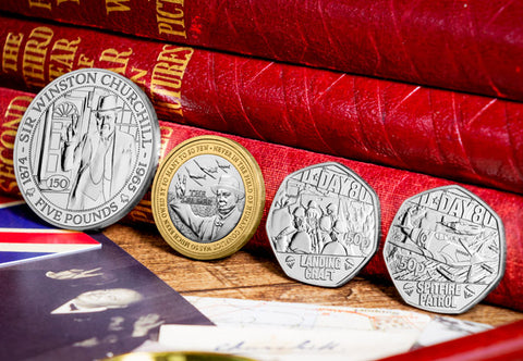 Winston Churchill 150th Coin Collector Pack