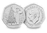 2024 UK The Snowman CERTIFIED BU 50p