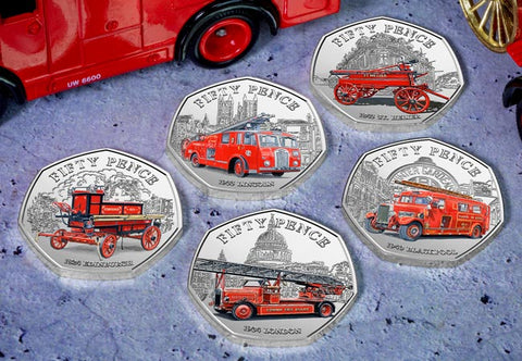 2024 Fire Service BU Colour 50p Set