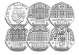 The 2025 Royal Residences Silver Proof 50p Set