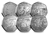 The VE Day 80th Anniversary 50p Coin Collection