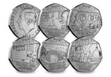 The VE Day 80th Anniversary 50p Coin Collection