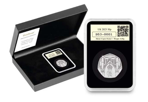 UK 2023 Coronation 50p DateStampTM