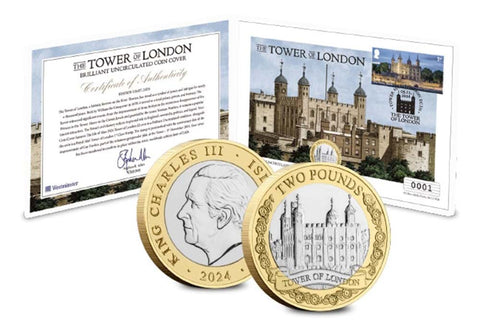 The Tower of London BU £2 Coin Cover