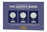 The Queen's Reign CERTIFIED BU £5 Collection