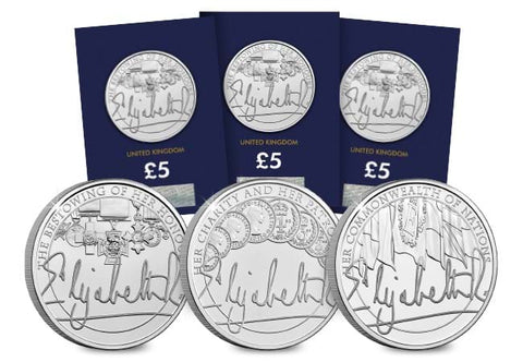 The Queen's Reign CERTIFIED BU £5 Collection