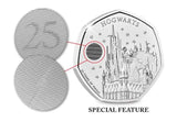 2023 UK Hogwarts School CERTIFIED BU 50p