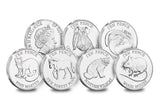 The Woodland Mammals Uncirculated 10p Set
