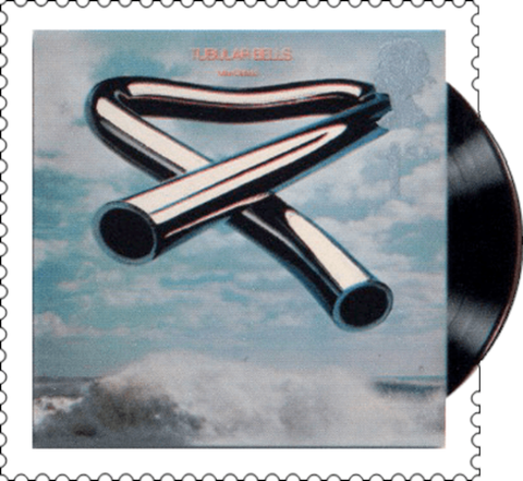 Tubular Bells Stamp & Vinyl Frame