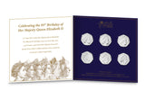 QEII 95th Birthday BU 50p Set