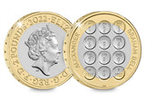 UK 2022 Annual Coin Set BU Pack