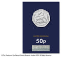 2021 UK Plesiosaurus CERTIFIED BU 50p