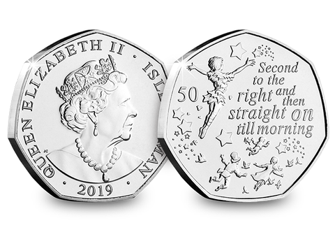The Official Peter Pan 50p Coin - The Westminster Collection International