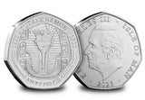 The Tutankhamun Treasures BU 50p Set