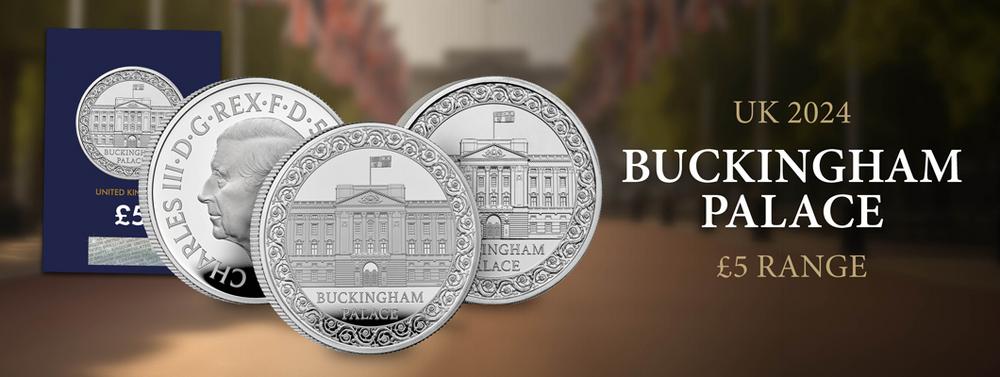 Uk 2024 Buckingham Palace £5 Range