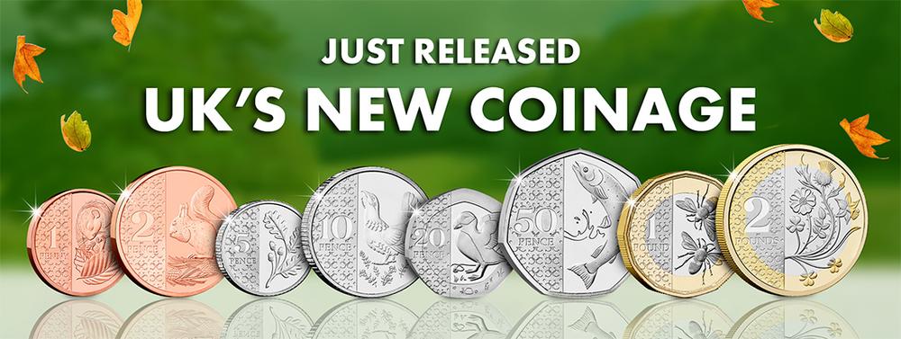 Just released: UK's New Coinage