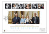 The Queen's 90th Birthday First Day Cover