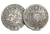 Mexican Eight Reales Replica Frame