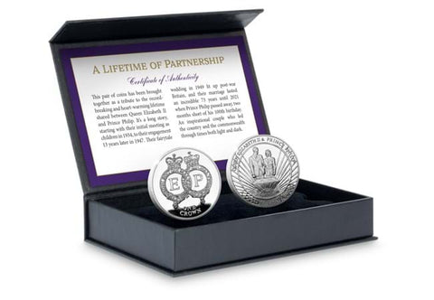 A Lifetime of Partnership Silver Pair