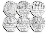 The Roles of the Queen Fifty Pence Collection