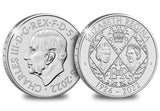 UK 2022 £5 BU Pack: First Official Portrait of King Charles III