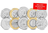 UK 2023 Annual Coin Set BU Pack