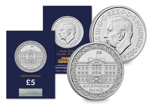 2024 UK Buckingham Palace CERTIFIED BU £5