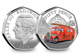 The History of the Fire Brigade Ultimate Silver Proof 50p Cover