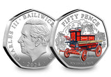 The History of the Fire Brigade Ultimate Silver Proof 50p Cover