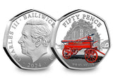 The History of the Fire Brigade Ultimate Silver Proof 50p Cover