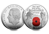 The 2024 RBL D-Day Poppy Proof £5