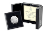 The RBL 2024 D-Day Poppy Silver Proof £5