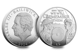 The RBL 2024 D-Day Poppy Silver Proof £5