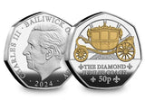 The Royal Mews Silver 50p Set