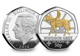 The Royal Mews Silver 50p Set