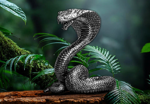 2025 3D Snake 3oz Silver Coin