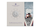 The UK 2025 VE Day 80th Anniversary BU 50p