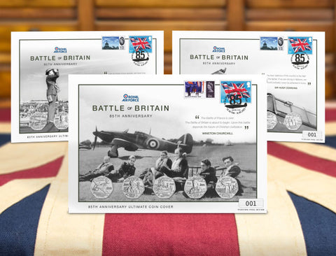 The Battle of Britain 85th Anniversary Ultimate 50p Coin Covers