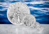 The UK 2025 Britannia Fractional Silver Reverse Frosted Set
