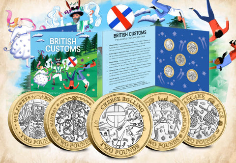 The British Traditions BU £2 Coin Collection