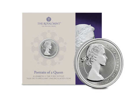 UK 2026 Mary Gillick Portrait BU £5 Pack