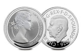 UK 2026 Mary Gillick Portrait Silver £5 coin