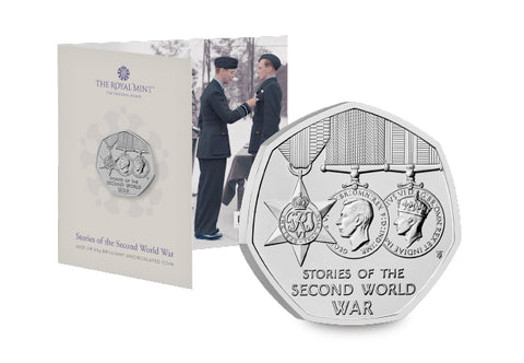 UK 2025 Stories of the Second World War BU 50p