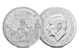 UK 2025 Iron Maiden 50th Anniversary BU £5 coin