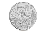 UK 2025 Iron Maiden 50th Anniversary BU £5 coin
