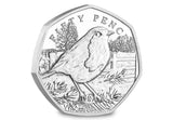 The 2025 Christmas Robin BU 50p Set
