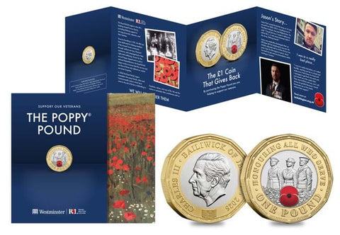 The 2026 Colour Poppy Pound Coin